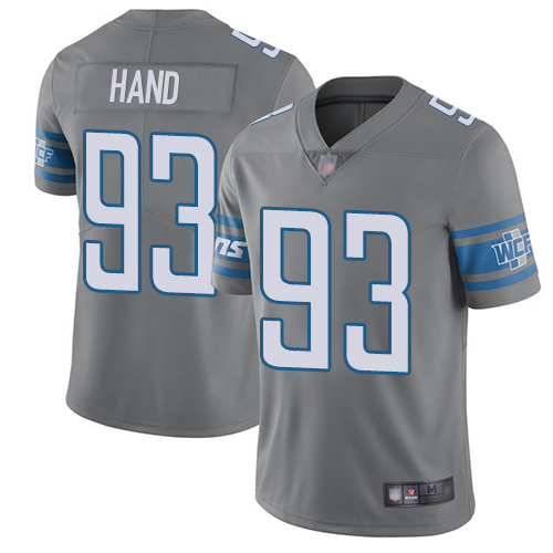 Detroit Lions Limited Steel Men Dahawn Hand Jersey NFL Football 93 Rush Vapor Untouchable